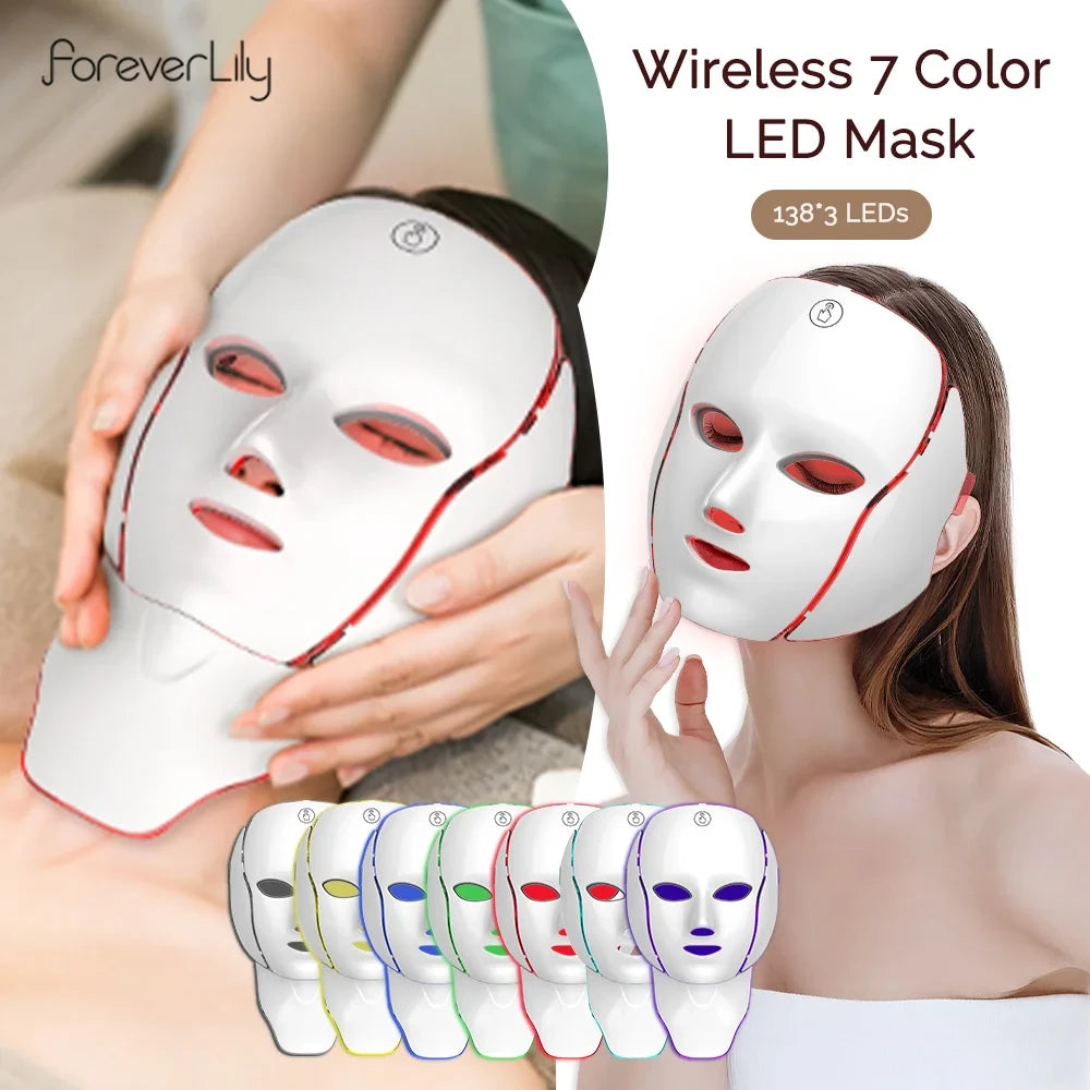LED Face Neck Mask