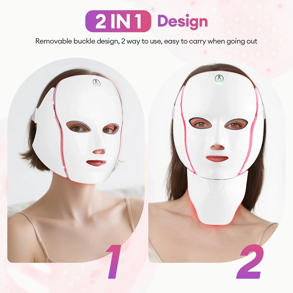 LED Face Neck Mask