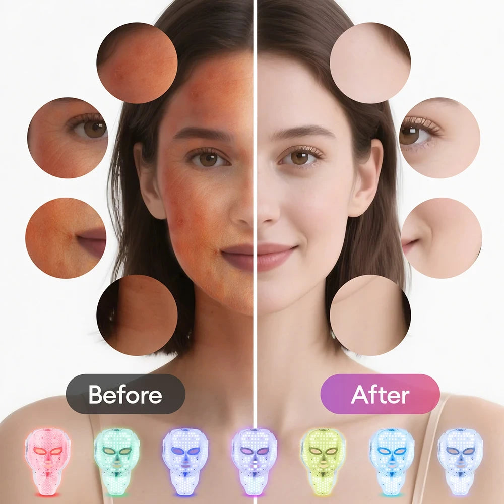 LED Face Neck Mask